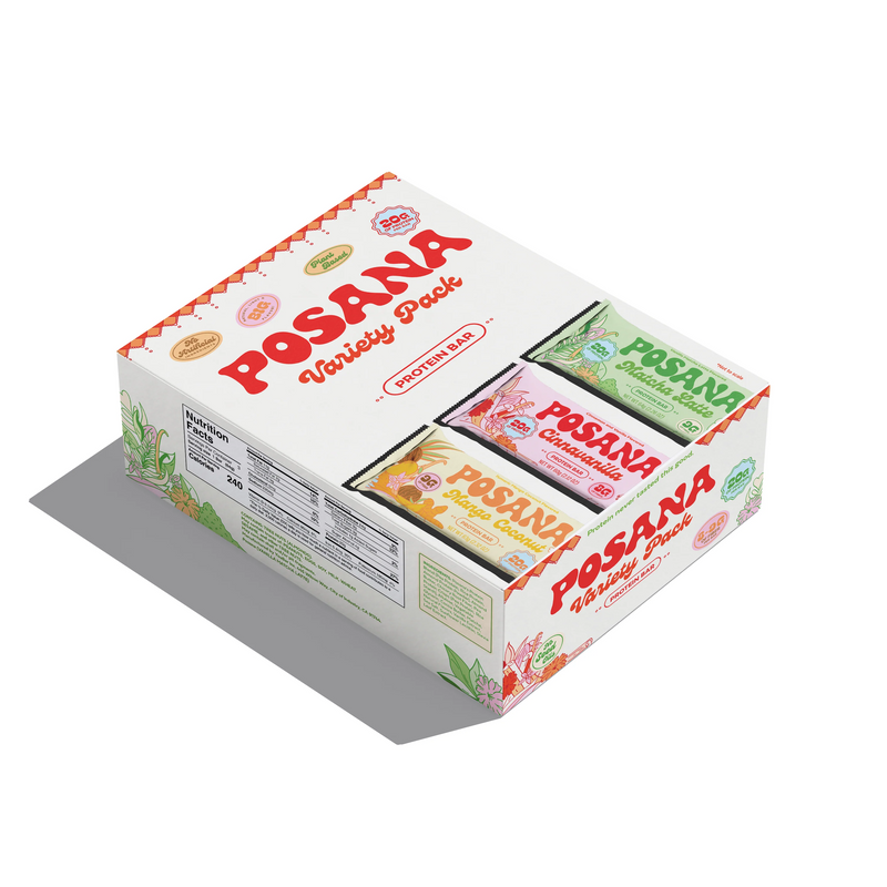 Posana Variety Pack 9-pack, open box view