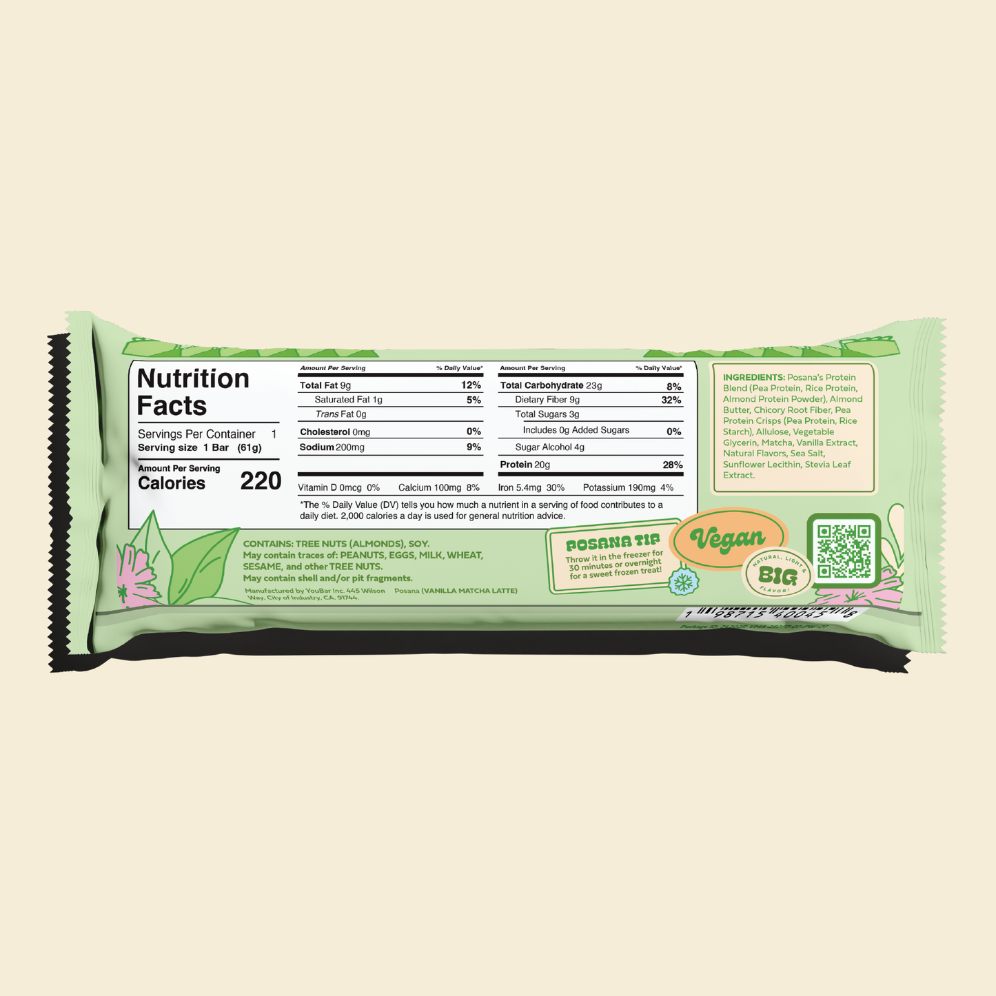 Posana Matcha Latte (Single)
